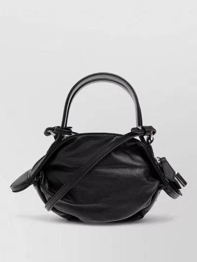 Kenzo Kumo Mini Shoulder Bag Dual Handles In Red