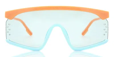 Kenzo Kz 40010u 42n Men's Sunglasses Blue Size 140 In Multi