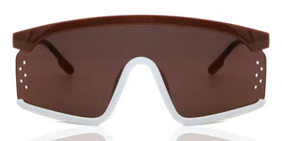 Kenzo Kz 40010u 48g Men's Sunglasses Brown Size 140
