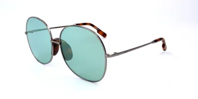 Kenzo Kz 40017f Asian Fit 12v Women's Sunglasses Grey Size 60 In Metallic