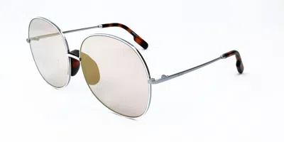 Kenzo Kz 40017f Asian Fit 18y Women's Sunglasses Silver Size 60