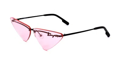 Kenzo Kz 40026u 01y Women's Sunglasses Black Size 72