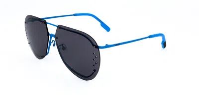 Kenzo Kz 40058u 88a Men's Sunglasses Blue Size 63