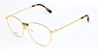 Kenzo Kz 50013f Asian Fit Men's Glasses, Gold, Size 55