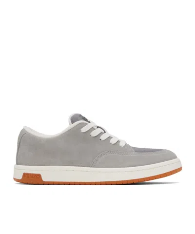 Kenzo Laced Sneakers In Gray