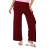 KENZO KENZO LADIES BORDEAUX TIGER TAIL K FLARED TROUSERS