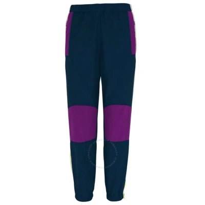 Kenzo Ladies Colorblock Sport Tracksuit Nylon Trousers In Ink