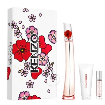 Kenzo Ladies Flower L'absolue Gift Set Fragrances 3274872466968 In White