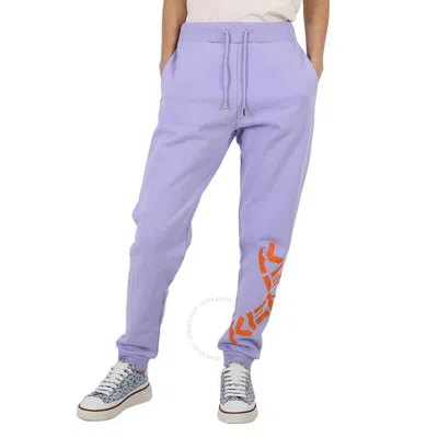 Kenzo Ladies Lavender Sport Big X Jogging Trousers In Purple