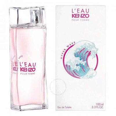 Kenzo Ladies L'eau Hyper Wave Edt Spray 3.4 oz Fragrances 3274872407206 In White