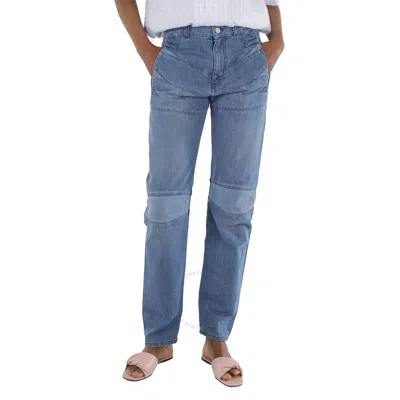 Kenzo High-rise Straight Jeans In Blue