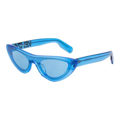 Kenzo Ladies' Sunglasses  Kz40007i-84v Gbby2 In Blue