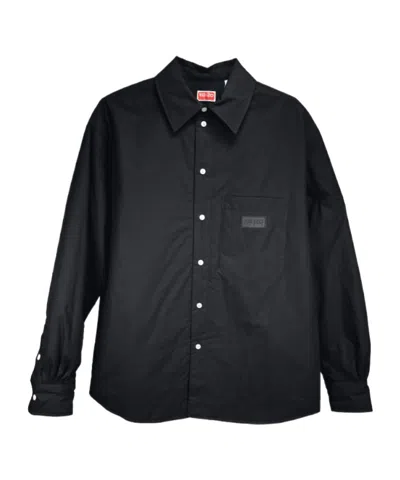 Kenzo Padded Oversh In Black