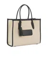 Kenzo Large 18 Canvas Tote Bag In Nude