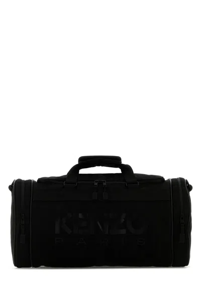 KENZO KENZO BLACK POLYESTER TRAVEL BAG