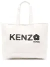 Kenzo Large ` Utility` Canvas Tote Bag