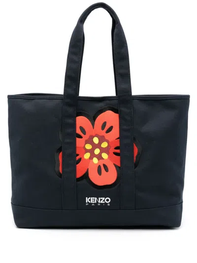 KENZO LARGE KENZO UTILITY TOTE BAG