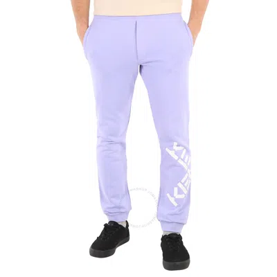 Kenzo Lavender K-logo Sport Jogging Pants In Purple