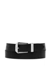 Kenzo Leather Belt In Black