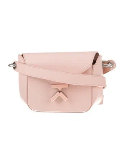 Pre-owned Kenzo Leather Clutch In Pink