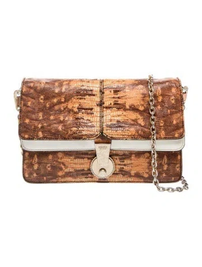 Pre-owned Kenzo Leather Crossbody Bag In Red