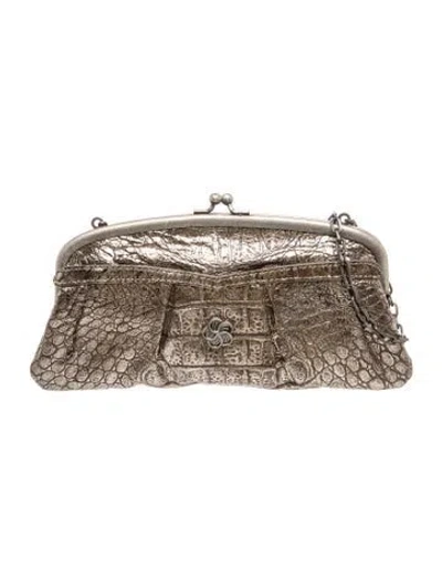 Pre-owned Kenzo Leather Evening Bag