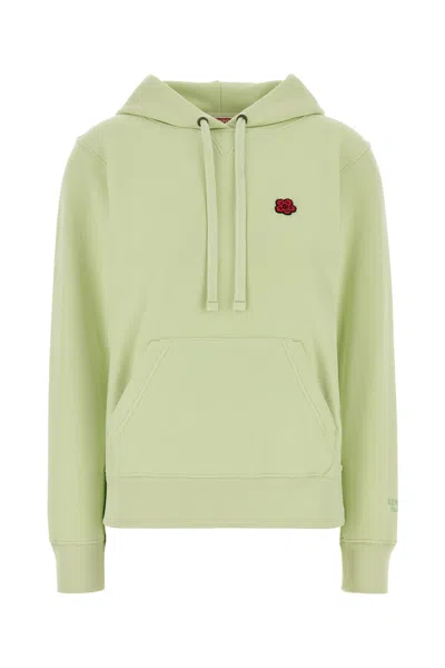 Kenzo Light Green Cotton Sweatshirt