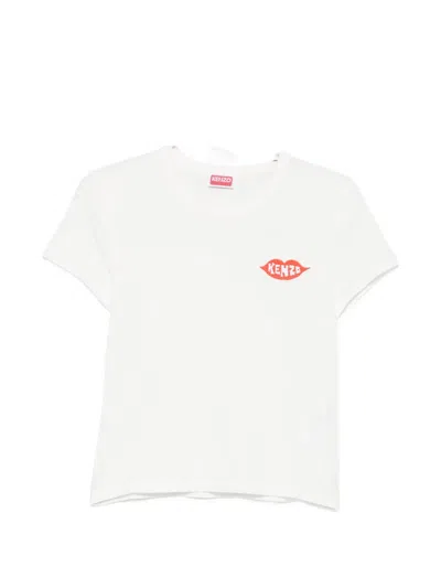Kenzo T Shirt Featuring Embroidery And Graphic Print In Multi