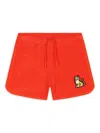 Kenzo Boys Kotora Shorts In Bright Red