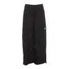 Kenzo 'boke Flower 2.0' Black Pants With Flowers Embellishmed Waist And Logo Patch On The Pocket In Black
