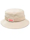Kenzo Side Logo-patch Detail Bucket Hat