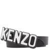 KENZO KENZO LOGO BUCKLE REVERSIBLE AND ADJUSTABLE BELT