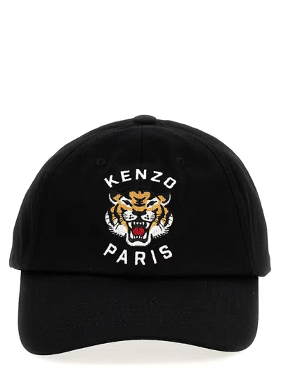 Kenzo Lucky Tiger Cap In Black