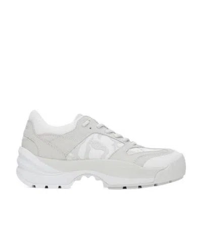 Kenzo Logo Casual Sneakers In White