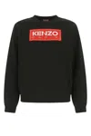 Kenzo Paris Cotton Crew-neck Sweatshirt In Black