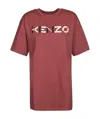 Kenzo Logo Crew-neck T-shirt In Red