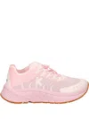 Kenzo Logo-detail Mesh Sneakers In Pink