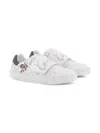 Kenzo Logo-embellished Sneakers In White
