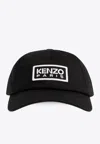 Kenzo Embroidered-logo Baseball Cap In Black