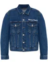 Kenzo Verdy Embroidered Denim Jacket In 蓝色