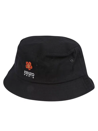 Kenzo Logo Embroidered Pull In Black