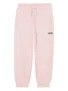 Kenzo Logo-embroidered Sweatpants In Pink