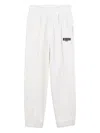 Kenzo Logo-embroidered Track Pants In White