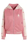 Kenzo Logo Embroidery Bib Sweatshirt