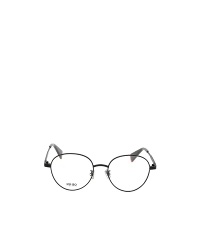 Kenzo Logo Flat Mirror In Black