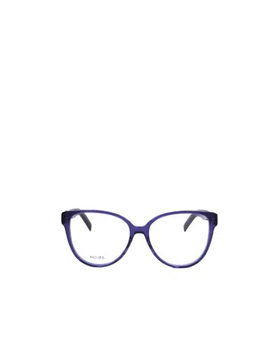Kenzo Logo Flat Mirror In Blue