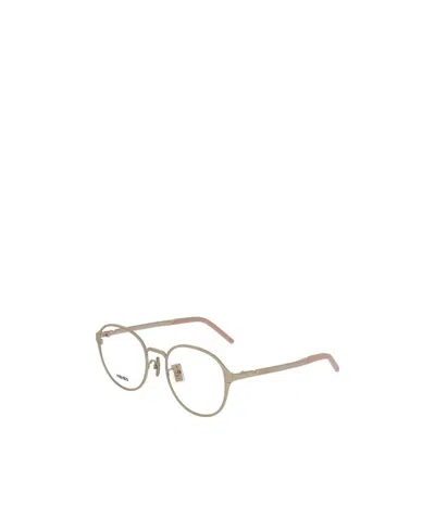 Kenzo Logo Flat Mirror In Nude