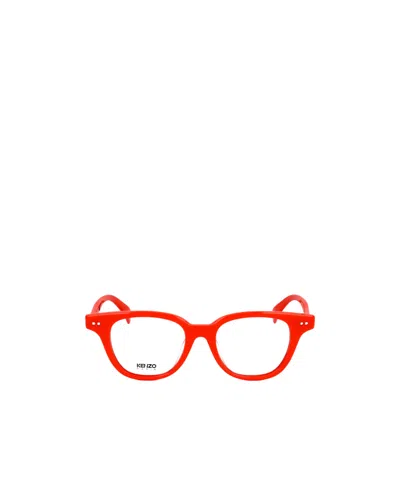 Kenzo Logo Flat Mirror In Red