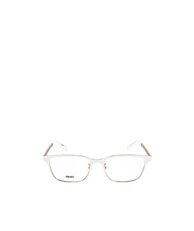 Kenzo Logo Flat Mirror In White