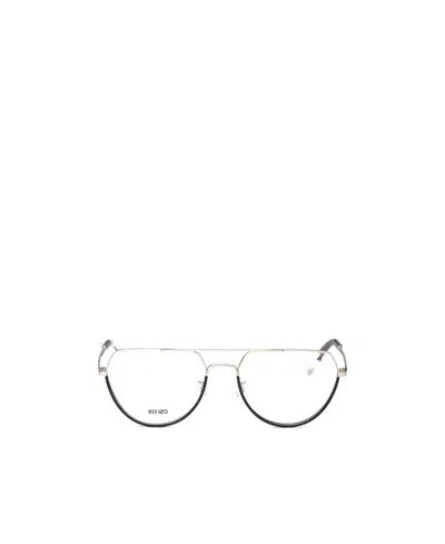 Kenzo Logo Glasses In Multicolor